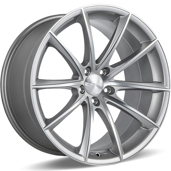 Ace Alloy Convex D704 Matte Silver with Machined Face