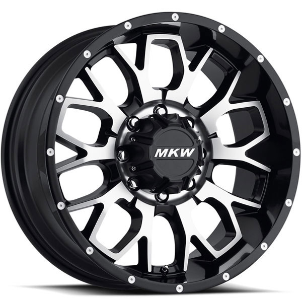 MKW M95 Satin Black with Machined Face 8 Lug